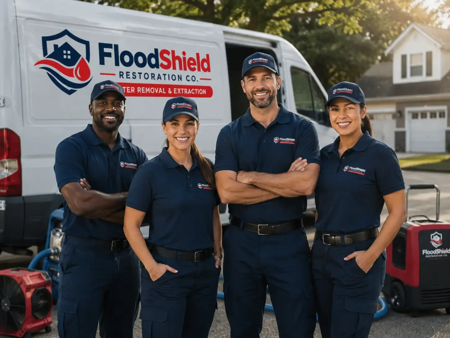 Flood Damage Restoration company in Jerusalem, OH