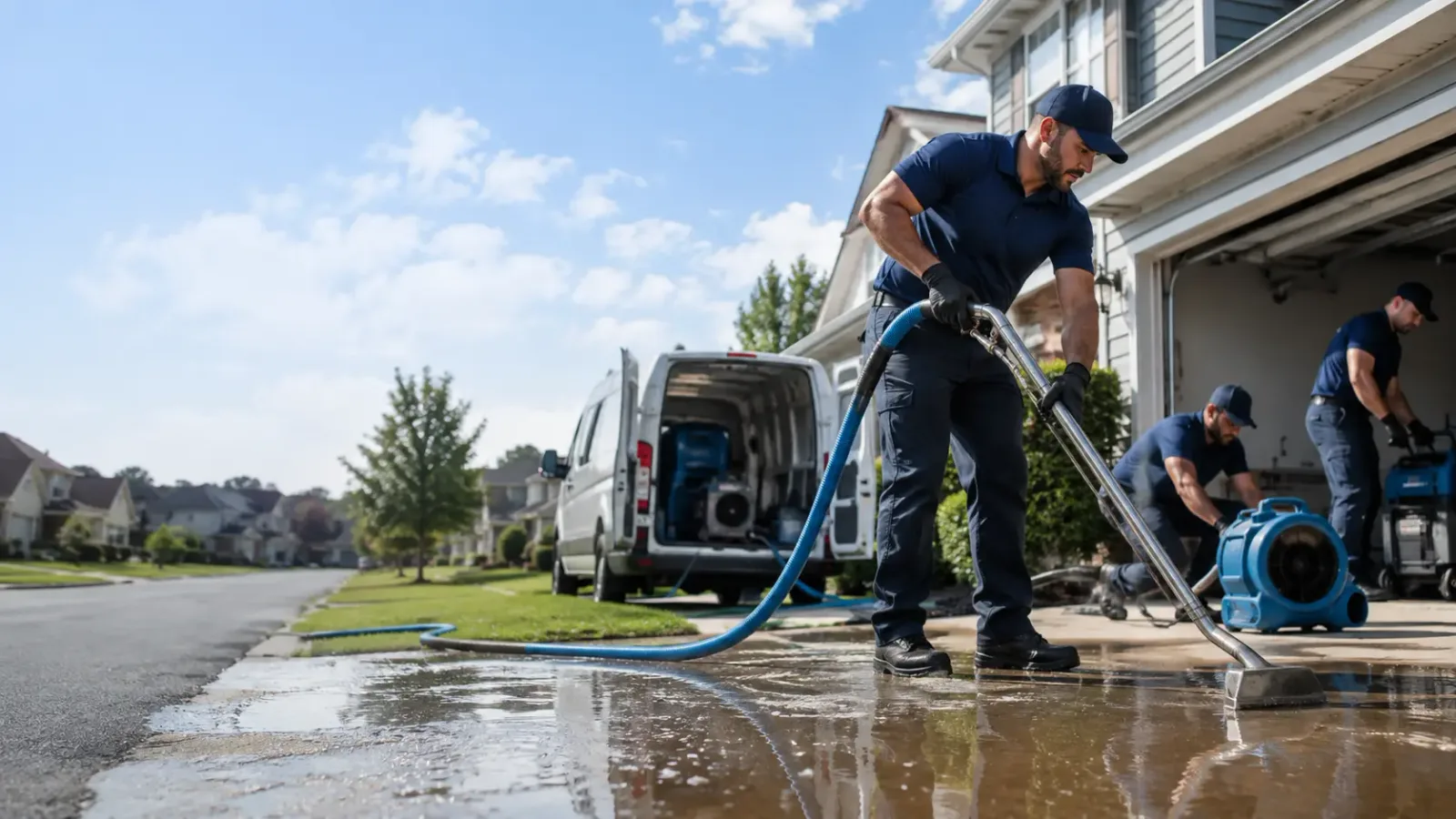Flood Damage Restoration in Jerusalem, OH